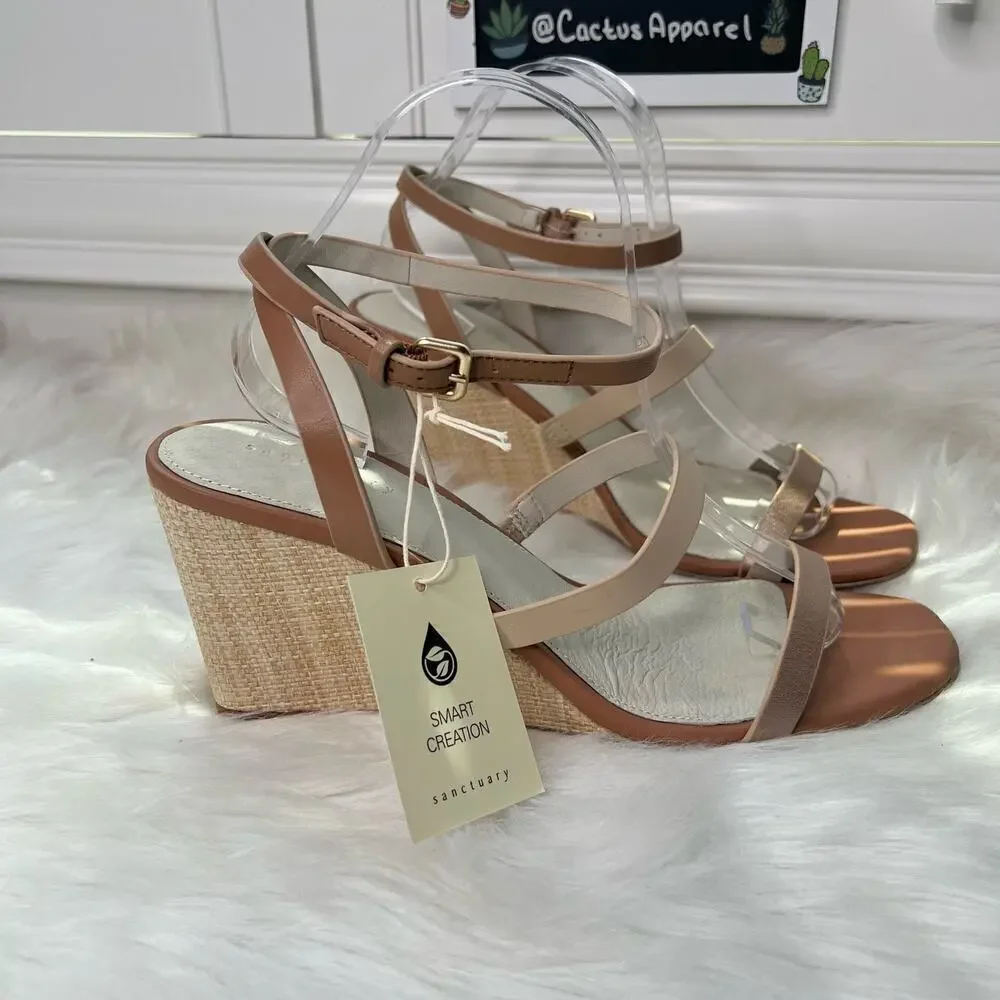 New Women’s Sanctuary Wink Wedge Sandal Size 11